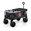 Illinois Fighting Illini Adventure Wagon Elite All-Terrain Portable Utility Wagon | Picnic Time | 741-85-679-214-0 Illinois Fighting Illini Adventure Wagon Elite All-Terrain Portable Utility Wagon | Picnic Time | 741-85-679-214-0