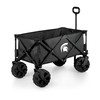 Michigan State Spartans Adventure Wagon Elite All-Terrain Portable Utility Wagon | Picnic Time | 741-85-679-354-0