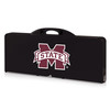 Mississippi State Bulldogs Picnic Table Portable Folding Table with Seats | Picnic Time | 811-00-175-384-0