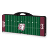 Mississippi State Bulldogs Picnic Table Portable Folding Table with Seats | Picnic Time | 811-00-175-385-0