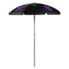 Kansas State Wildcats 5.5 Ft. Portable Beach Umbrella | Picnic Time | 822-00-179-254-0