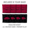 Arkansas Razorbacks 2x3 All Wood Cornhole Game Set| You the Fan |4605998