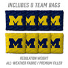 Michigan Wolverines 2x3 All Wood Cornhole Game Set| You the Fan |4606124
