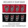 NC State Wolfpack 2x3 All Wood Cornhole Game Set| You the Fan |4606131 NC State Wolfpack 2x3 All Wood Cornhole Game Set| You the Fan |4606131