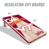 Virginia Tech Hokies 2x4 All Wood Cornhole Game Set| You the Fan |4615898