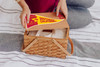 USC Trojans Poppy Personal Picnic Basket | Picnic Time | 124-00-299-094-0 USC Trojans Poppy Personal Picnic Basket | Picnic Time | 124-00-299-094-0
