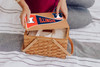 Illinois Fighting Illini Poppy Personal Picnic Basket | Picnic Time | 124-00-299-214-0 Illinois Fighting Illini Poppy Personal Picnic Basket | Picnic Time | 124-00-299-214-0