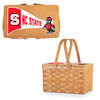 NC State Wolfpack Poppy Personal Picnic Basket | Picnic Time | 124-00-299-424-0 NC State Wolfpack Poppy Personal Picnic Basket | Picnic Time | 124-00-299-424-0