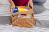 Pittsburgh Panthers Poppy Personal Picnic Basket | Picnic Time | 124-00-299-504-0 Pittsburgh Panthers Poppy Personal Picnic Basket | Picnic Time | 124-00-299-504-0