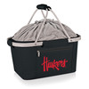 Nebraska Huskers Metro Basket Collapsible Cooler Tote | Picnic Time | 645-00-175-404-0 Nebraska Huskers Metro Basket Collapsible Cooler Tote | Picnic Time | 645-00-175-404-0