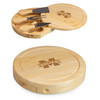 Mississippi State Bulldogs Brie Cheese Cutting Board & Tools Set | Picnic Time | 878-00-505-383-0 Mississippi State Bulldogs Brie Cheese Cutting Board & Tools Set | Picnic Time | 878-00-505-383-0