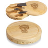 NC State Wolfpack Brie Cheese Cutting Board & Tools Set | Picnic Time | 878-00-505-423-0