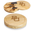 Baylor Bears Brie Cheese Cutting Board & Tools Set | Picnic Time | 878-00-505-923-0 Baylor Bears Brie Cheese Cutting Board & Tools Set | Picnic Time | 878-00-505-923-0