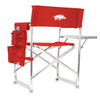 Arkansas Razorbacks Sports Chair | Picnic Time | 809-00-100-034-0 Arkansas Razorbacks Sports Chair | Picnic Time | 809-00-100-034-0