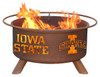 Iowa State Cyclones Portable Fire Pit Grill | Patina | F247 Iowa State Cyclones Portable Fire Pit Grill | Patina | F247
