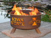 Iowa State Cyclones Portable Fire Pit Grill | Patina | F247-1 Iowa State Cyclones Portable Fire Pit Grill | Patina | F247-1