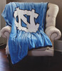 UNC Tar Heels Plush Reversible Blanket | Dormitory 101 | UNCCH6080REV192