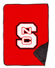 NC State Wolfpack Plush Reversible Blanket | Dormitory 101 | NCSU6080REV173 NC State Wolfpack Plush Reversible Blanket | Dormitory 101 | NCSU6080REV173