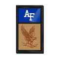 Air Force Academy Falcons Dual Logo - Cork Note Board | The Fan-Brand | NCAIRF-640-02