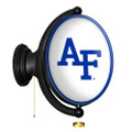 Air Force Academy Falcons Original Oval Rotating Lighted Wall Sign - White | The Fan-Brand | NCAIRF-125-01B