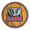 Alabama Crimson Tide Al Logo - Faux Barrel Top Sign | The Fan-Brand | NCALCT-240-07