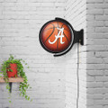 Alabama Crimson Tide Basketball - Original Round Rotating Lighted Wall Sign