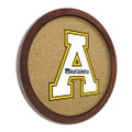 Appalachian State Mountaineers Faux Barrel Framed Cork Board - Color Logo