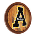 Appalachian State Mountaineers Faux Barrel Top Sign