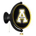 Appalachian State Mountaineers Original Oval Rotating Lighted Wall Sign | The Fan-Brand | NCAPST-125-01