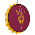 Arizona State Sun Devils Bottle Cap Dangler - Maroon