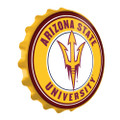 Arizona State Sun Devils Bottle Cap Wall Sign - Yellow