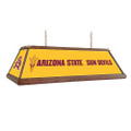 Arizona State Sun Devils Premium Wood Pool Table Light - Yellow - Sun Devils | The Fan-Brand | NCAZST-330-01B