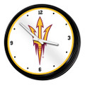 Arizona State Sun Devils Retro Lighted Wall Clock | The Fan-Brand | NCAZST-550-01