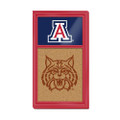 Arizona Wildcats Dual Logo - Cork Note Board | The Fan-Brand | NCARIZ-640-02