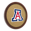 Arizona Wildcats Faux Barrel Framed Cork Board