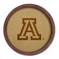 Arizona Wildcats Faux Barrel Framed Cork Board | The Fan-Brand | NCARIZ-632-01B