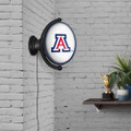 Arizona Wildcats Original Oval Rotating Lighted Wall Sign - White