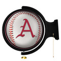 Arkansas Razorbacks Baseball - Round Rotating Lighted Wall Sign | The Fan-Brand | NCARKR-115-31