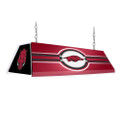 Arkansas Razorbacks Edge Glow Pool Table Light - Red | The Fan-Brand | NCARKR-320-01A