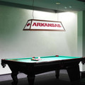 Arkansas Razorbacks Premium Wood Pool Table Light - White