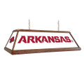 Arkansas Razorbacks Premium Wood Pool Table Light - White | The Fan-Brand | NCARKR-330-01A