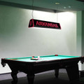 Arkansas Razorbacks Standard Pool Table Light - Black / Red