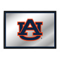 Auburn Tigers Framed Mirrored Wall Sign - Blue Edge | The Fan-Brand | NCAUBT-265-01A