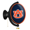 Auburn Tigers Original Oval Rotating Lighted Wall Sign | The Fan-Brand | NCAUBT-125-01
