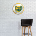 Baylor Bears Bear - Modern Disc Mirrored Wall Sign 2