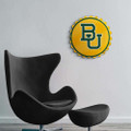 Baylor Bears Bear Logo - Bottle Cap Wall Sign