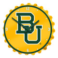 Baylor Bears Bottle Cap Wall Clock | The Fan-Brand | NCBAYL-540-01