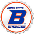 Boise State Broncos "B" Logo - Bottle Cap Wall Sign | The Fan-Brand | NCBOIS-210-01