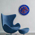 Boise State Broncos Logo - Bottle Cap Wall Clock