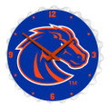 Boise State Broncos Logo - Bottle Cap Wall Clock | The Fan-Brand | NCBOIS-540-03